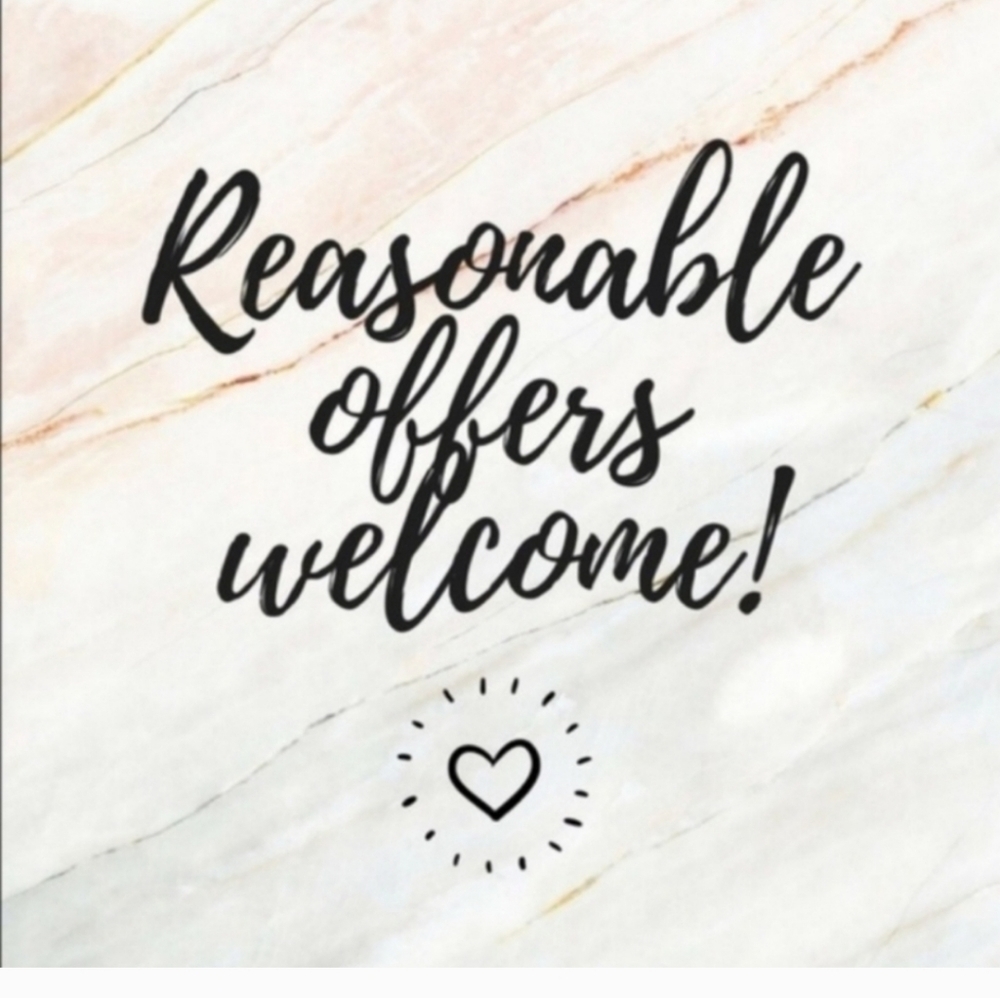Make an offer Reasonable offers accepted.